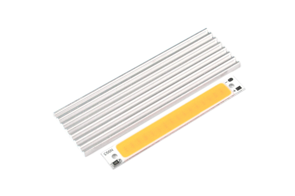 COB LED Strip Light 5V - Warm White, High Brightness, 300LM