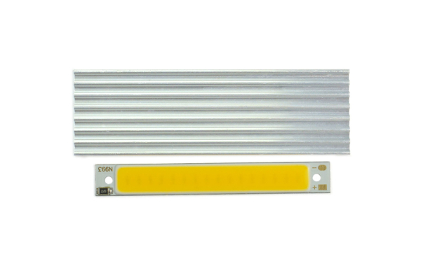 COB LED Strip Light 5V - Warm White, High Brightness, 300LM