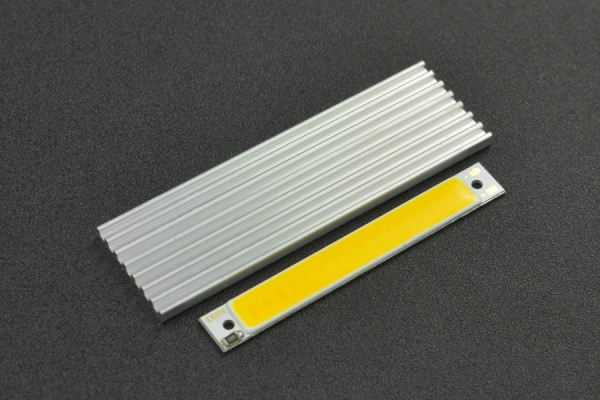 COB LED Strip Light 5V - Warm White, High Brightness, 300LM