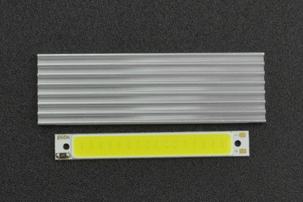 COB LED Strip Light - 5V, White, 300LM, High Brightness