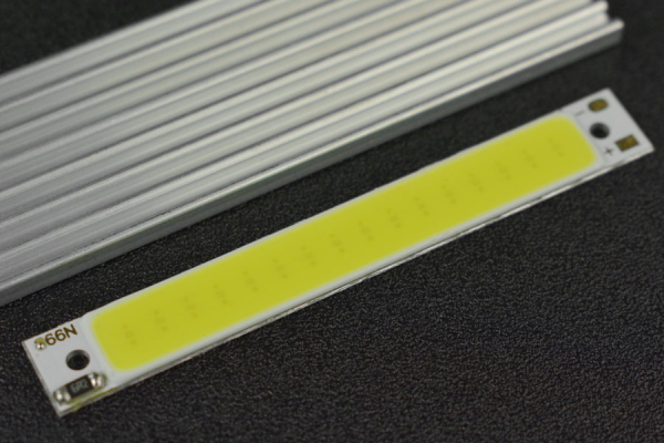 COB LED Strip Light - 5V, White, 300LM, High Brightness