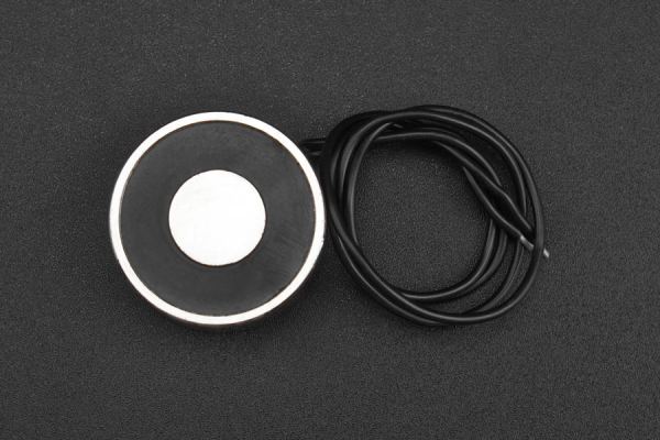 Electromagnet 5V, 30Kg Holding Force, 3W Power, 22cm Wire