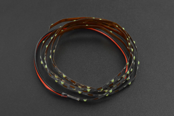 Flexible LED Strip - 5V (60 LEDs) - Ice Blue, Ultra-slim 2.5mm, Cuttable