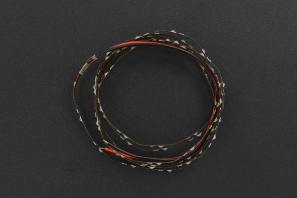 LED Strip 5V Flexible (60 LEDs) - Red, Ultra-slim 2.5mm, Cuttable