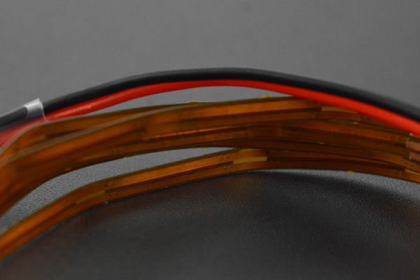 LED Strip 5V Flexible (60 LEDs) - Red, Ultra-slim 2.5mm, Cuttable