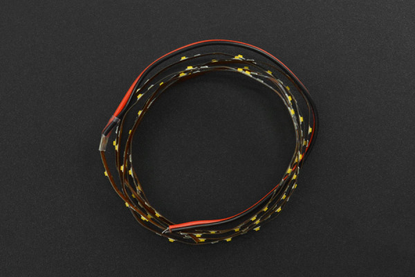 LED Strip - 5V Flexible (60 LEDs) - Warm White, Ultra-Slim 2.5mm