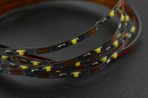 LED Strip - 5V Flexible (60 LEDs) - Warm White, Ultra-Slim 2.5mm