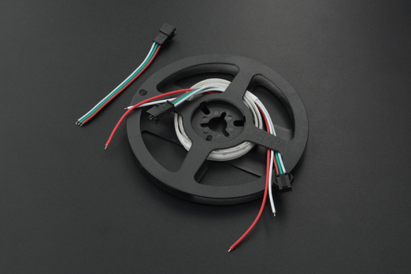 RGB Programmable LED Strip 5V 50cm, High Brightness, No Light Spot