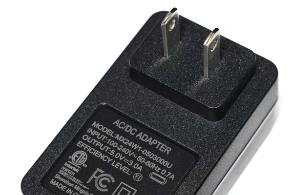 USB Power Supply, 5V@3A, for Raspberry Pi 4, UL Certified