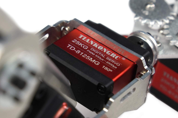 Robotic Arm 6 DOF, 6 Servos, 180° Rotation, 500g Load