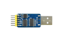 USB to Serial Converter, 6-in-1, 3.3V/5V, USB-TTL/232/485