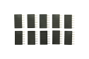 Female Header 6 Pin, 10 PCS, 0.1" Spacing for Arduino
