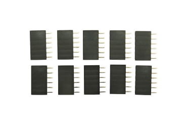 Female Header 6 Pin, 10 PCS, 0.1" Spacing for Arduino