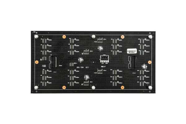 fleksibel 64x32 RGB LED-matrix, 4mm pitch, 18W