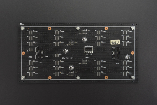 LED-matrix med kabel og tilbehør