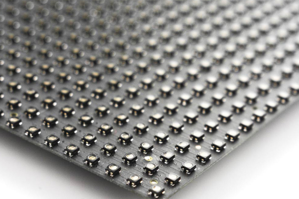 Flexible RGB LED Matrix 64x32 - 5mm Pitch, 12W, 160° View, 320x160mm