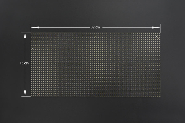Flexible RGB LED Matrix 64x32 - 5mm Pitch, 12W, 160° View, 320x160mm