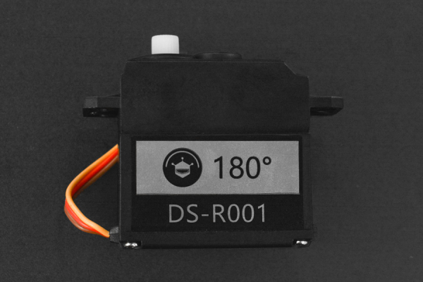 Clutch Servo 6Kg 180° m/Elektronisk Beskyttelse, 4.8-6V, 360° Rotation