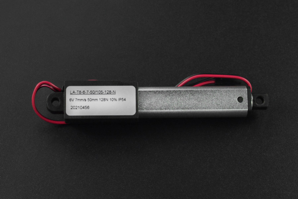 Electric Push Rod 6V, 50mm-128N, Short Stroke, Large Thrust