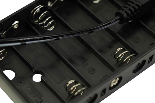 Battery Holder 6xAA 7.2V/9V with DC2.1 Power Jack