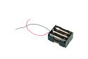 Battery Holder 6xAA Double Layer, 7.2V/9V, 6" Red & Black Wires