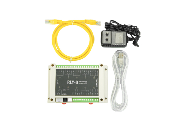 Ethernet Relay Controller, 8 Channel, Support PoE and USB