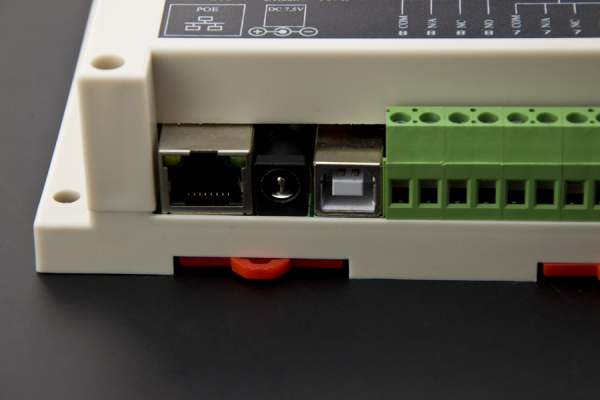 Ethernet Relay Controller, 8 Channel, Support PoE and USB
