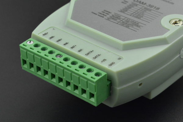 Analog Data Acquisition Module 8-Channel, 12-bit, RS485, 0-20mA