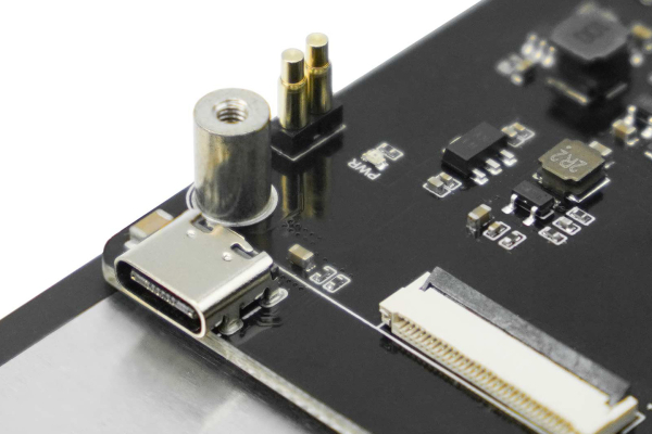 8.8" IPS Bar Touch Display, 480×1920, Compatible with Raspberry Pi 4B, 3B+, 3B