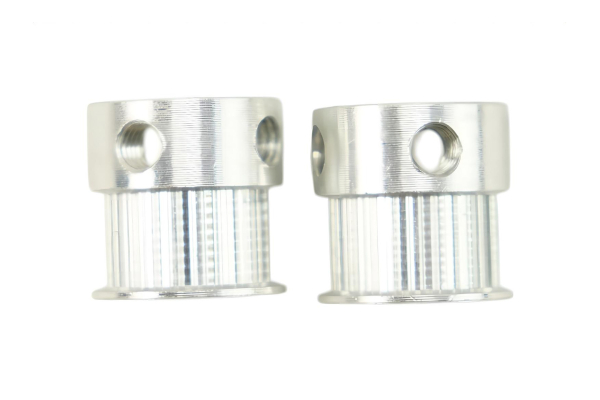 Aluminum Timing Pulley 8mm, 20 Tooth, M3 Screws (2 PCS)