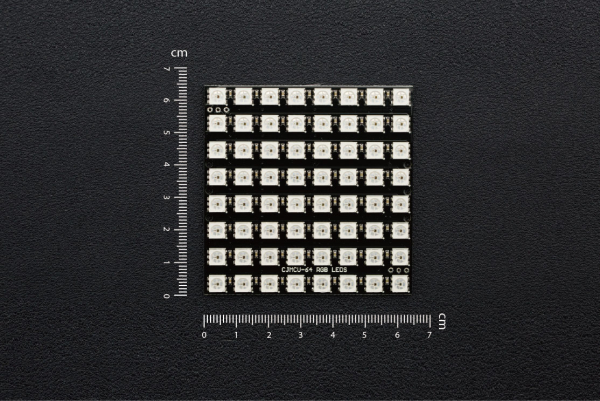 RGB LED Matrix 8x8, WS2812, Full Color, Cascade Control