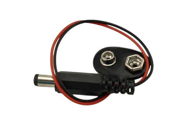 9V to Barrel Jack Adapter