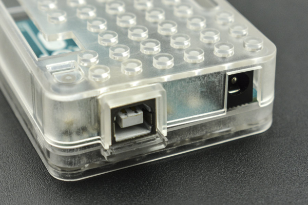 ABS Transparent Case for Arduino UNO R3, LEGO Compatible, Dustproof, Easy Mount