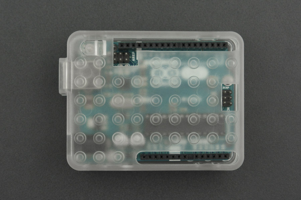 ABS Transparent Case for Arduino UNO R3, LEGO Compatible, Dustproof, Easy Mount