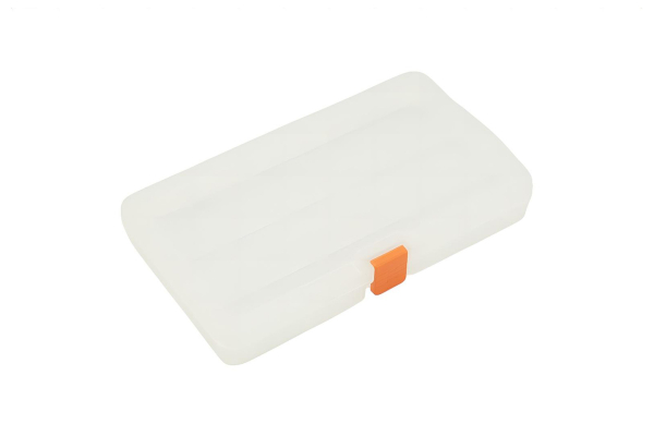 Parts Box - Durable Plastic, 10 Dividers, Translucent