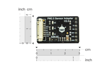 Air Quality Monitor, PM 2.5, Formaldehyde, Temperature, Humidity Sensor