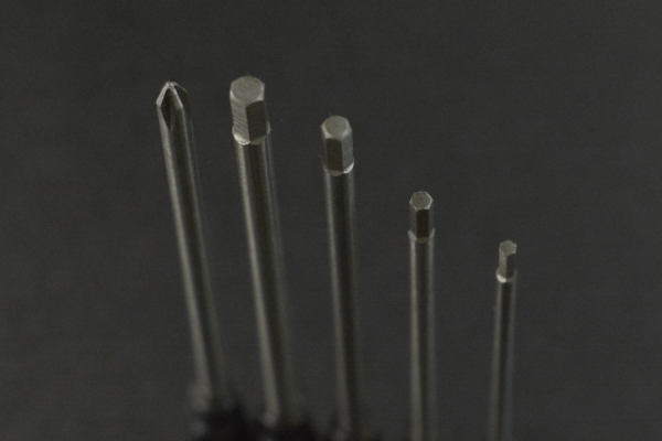 Hex Driver Set HOT00002, 5pc, HSS Steel, CNC Handle