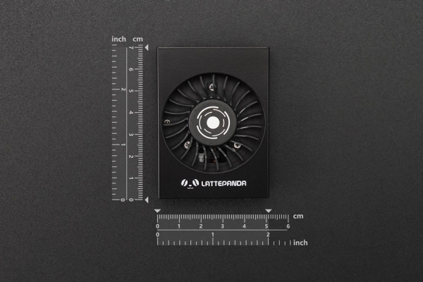 Aluminum Active Cooler, model LattePanda Mu Compute