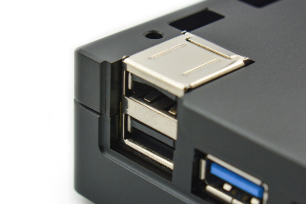 Aluminum Alloy Case V1.0, CNC, Anodized, for LattePanda V1.0