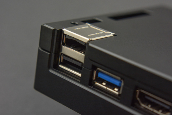 Aluminum Alloy Case V1.0, CNC, Anodized, for LattePanda V1.0