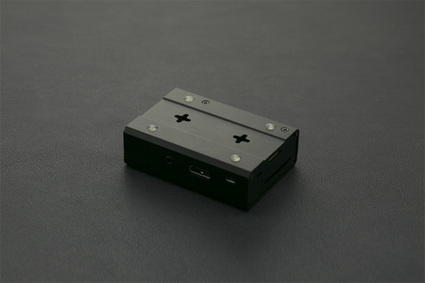 Aluminum Alloy Metal Case, Raspberry Pi B+/2B/3B, Durable, Wall-Mountable
