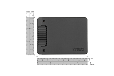 Aluminum Case NEO 5 BRED with Built-in Cooling Fan, Compatible with Raspberry Pi 5