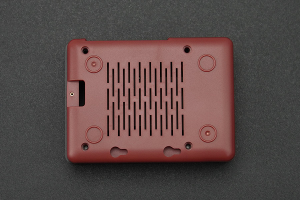 Aluminum Case NEO 5 BRED with Built-in Cooling Fan, Compatible with Raspberry Pi 5