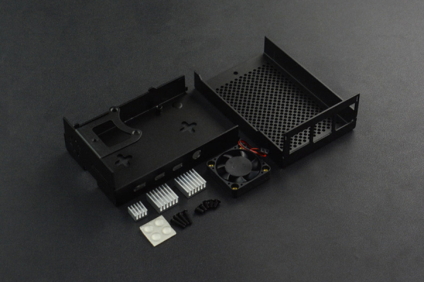 Aluminum Case, Raspberry Pi 4, High Hardness, Double Cooling