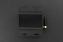 Aluminum Heatsink Case V1, All-Metal, Passive, Ext. Antenna, Wall-Mount