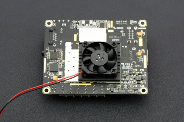 Aluminum Heatsink Cooling Fan, model V1 for LattePanda.