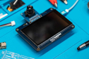 Arduino GIGA Display Shield, 3.97" TFT, 6-axis IMU, Mic