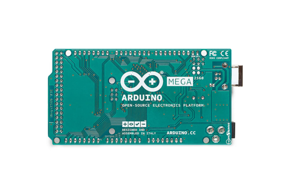 Arduino Mega 2560 Rev3, ATmega2560, 54 I/O, 16 Analog, 4 UARTs