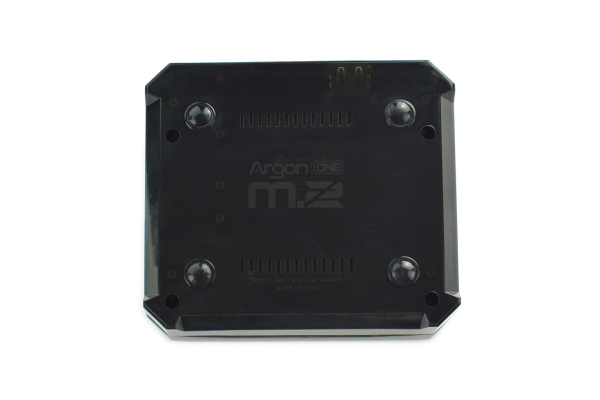 Argon ONE M.2 Case for Raspberry Pi 4B, Dual HDMI, Aluminum, Cooling Fan