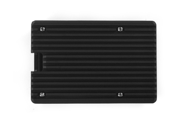 Armor Case (2510) Dual Fans, Aluminum, Acrylic Window for Pi 4